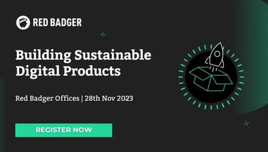 Building Sustainable Digital Products - Register Now