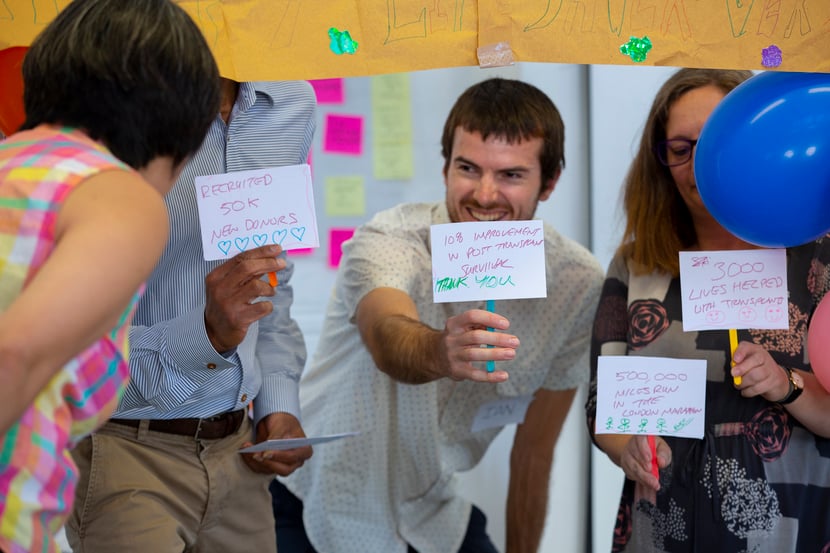 Show and tell donor journey | Red Badger
