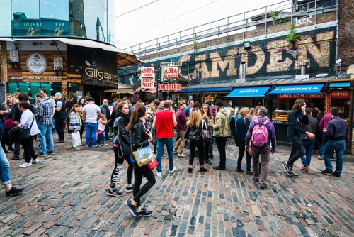 Camden Market Shoppers