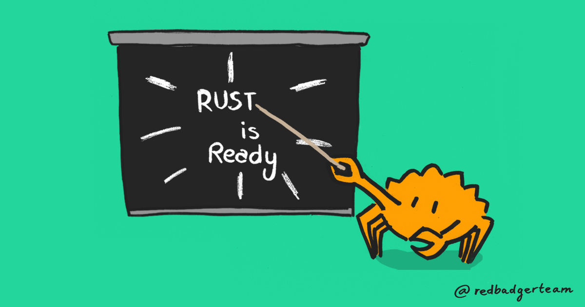 Rust is ready | Red Badger